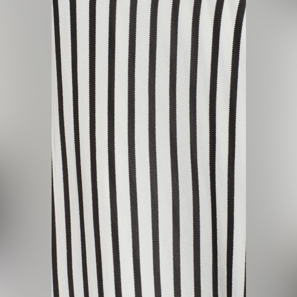 Bardot Aide Striped Midi Wrap Dress Women’s Size Large - Picture 4 of 16